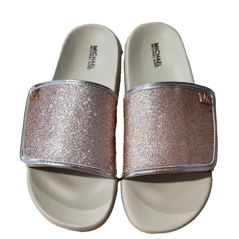 Michael Kors Pink‎ Glitter Sandals